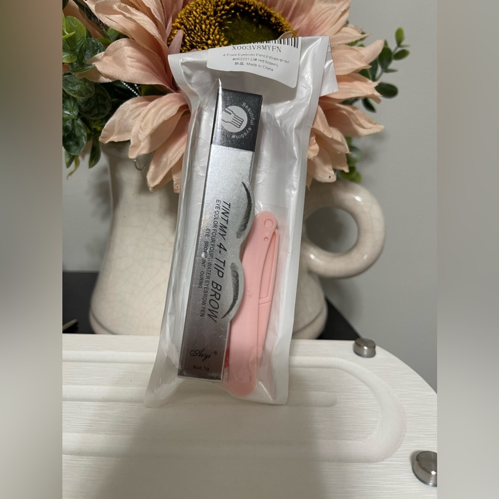 4 Point Eyebrow Pencil Waterproof Eye Makeup,